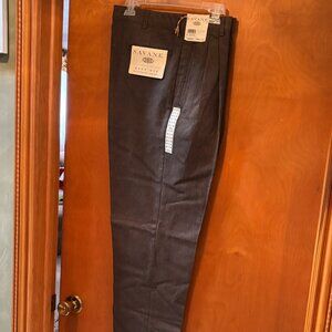NWT Savane Men's Cuffed Dress Slacks New